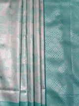 MIMOSA Rama Kanjivaram Art Silk Saree — fleets shot full lifestyle