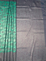 MIMOSA Rama Kanjivaram Art Silk Saree — pallu and zari work detail