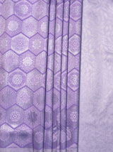 MIMOSA Violet Kanjivaram Art Silk Saree — fleets shot full lifestyle