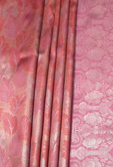 MIMOSA Strawberry Kanjivaram Art Silk Saree — fleets shot full lifestyle