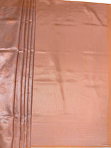 MIMOSA Peach Kanjivaram Art Silk Saree — pallu and zari work detail