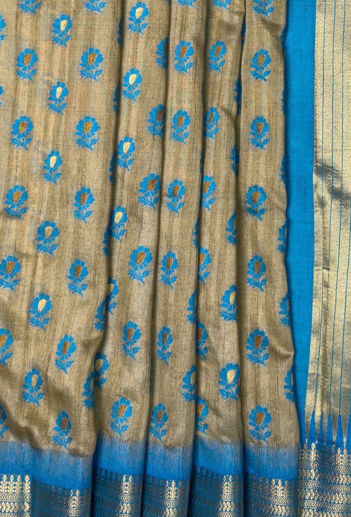 MIMOSA Ananda Banarasi Art Silk Saree — fleets shot full lifestyle
