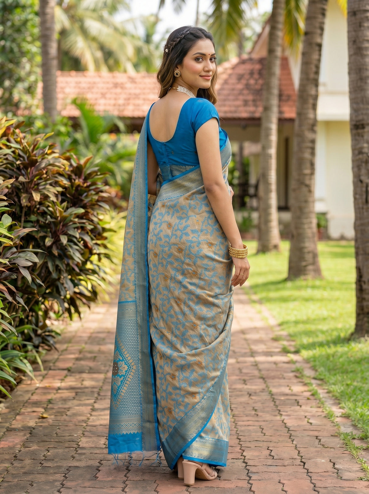 MIMOSA Saree Saree — pose 7 styling detail