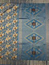 MIMOSA Saree Saree — pallu and zari work detail