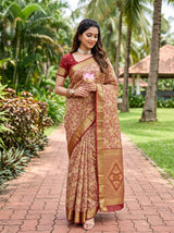 MIMOSA Saree Saree — front view on mannequin
