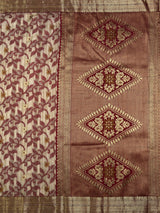 MIMOSA Saree Saree — pallu and zari work detail