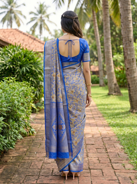 MIMOSA Saree Saree — pose 2 styling detail
