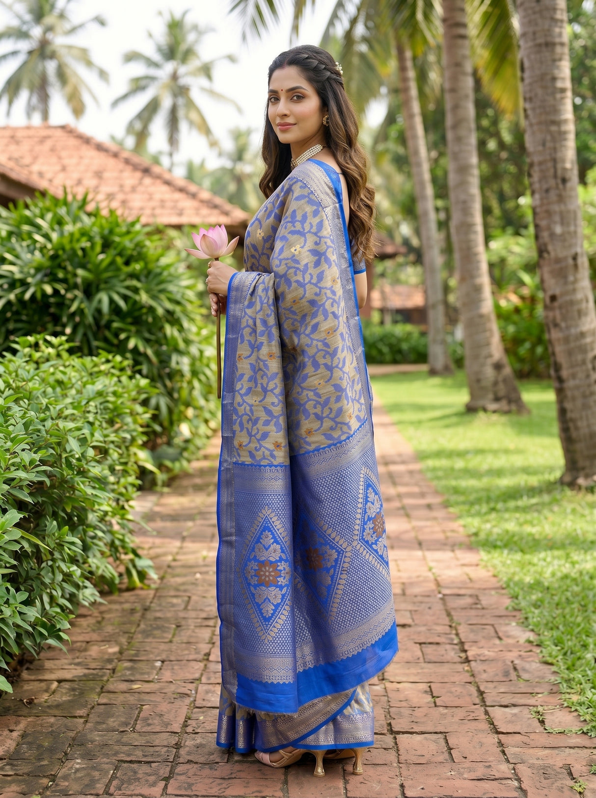MIMOSA Saree Saree — pose 7 styling detail