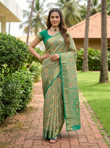 MIMOSA Saree Saree — pose 4 styling detail