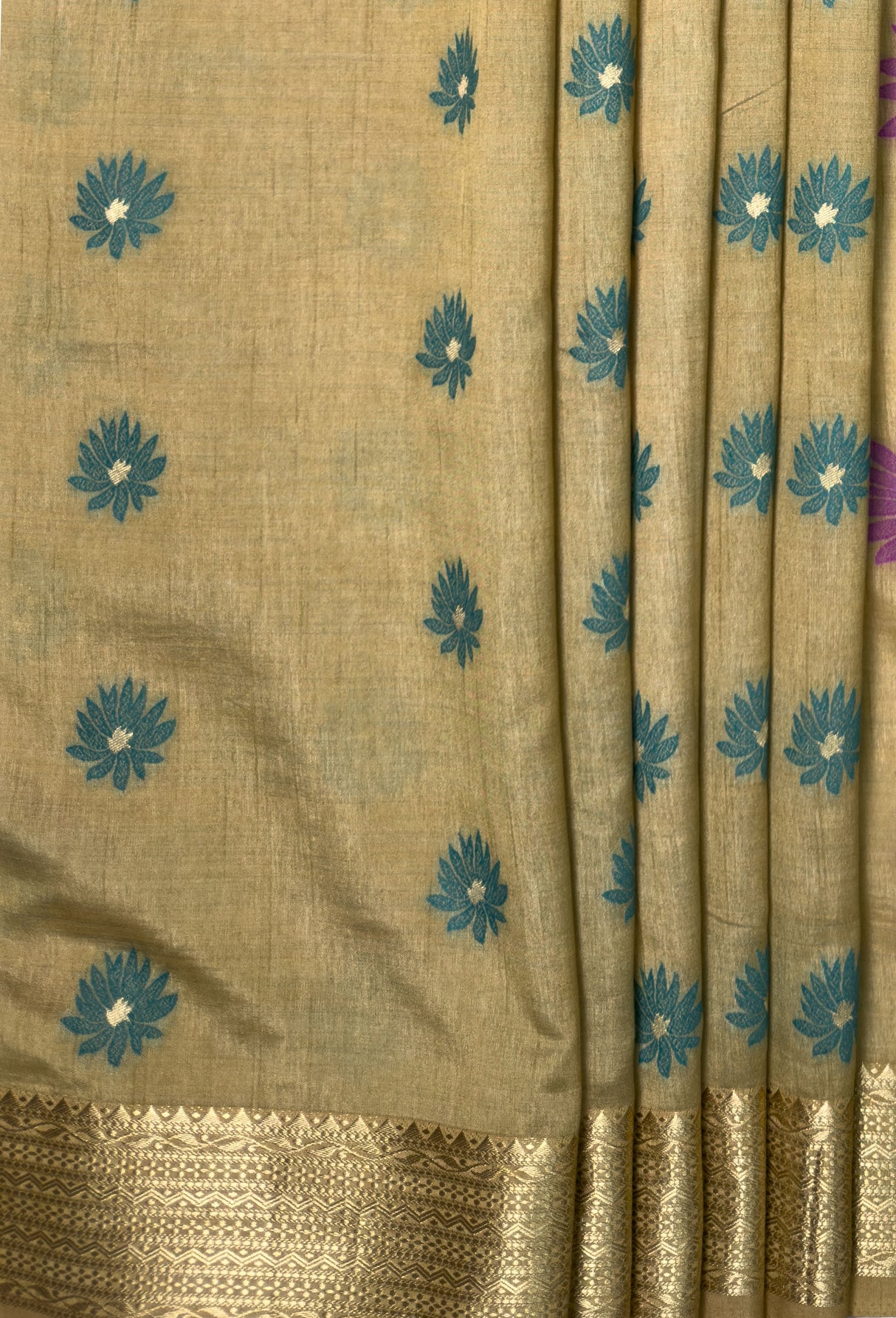 MIMOSA Chikoo Banarasi Art Silk Saree — fleets shot full lifestyle