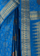 MIMOSA Ananda Banarasi Art Silk Saree — fleets shot full lifestyle