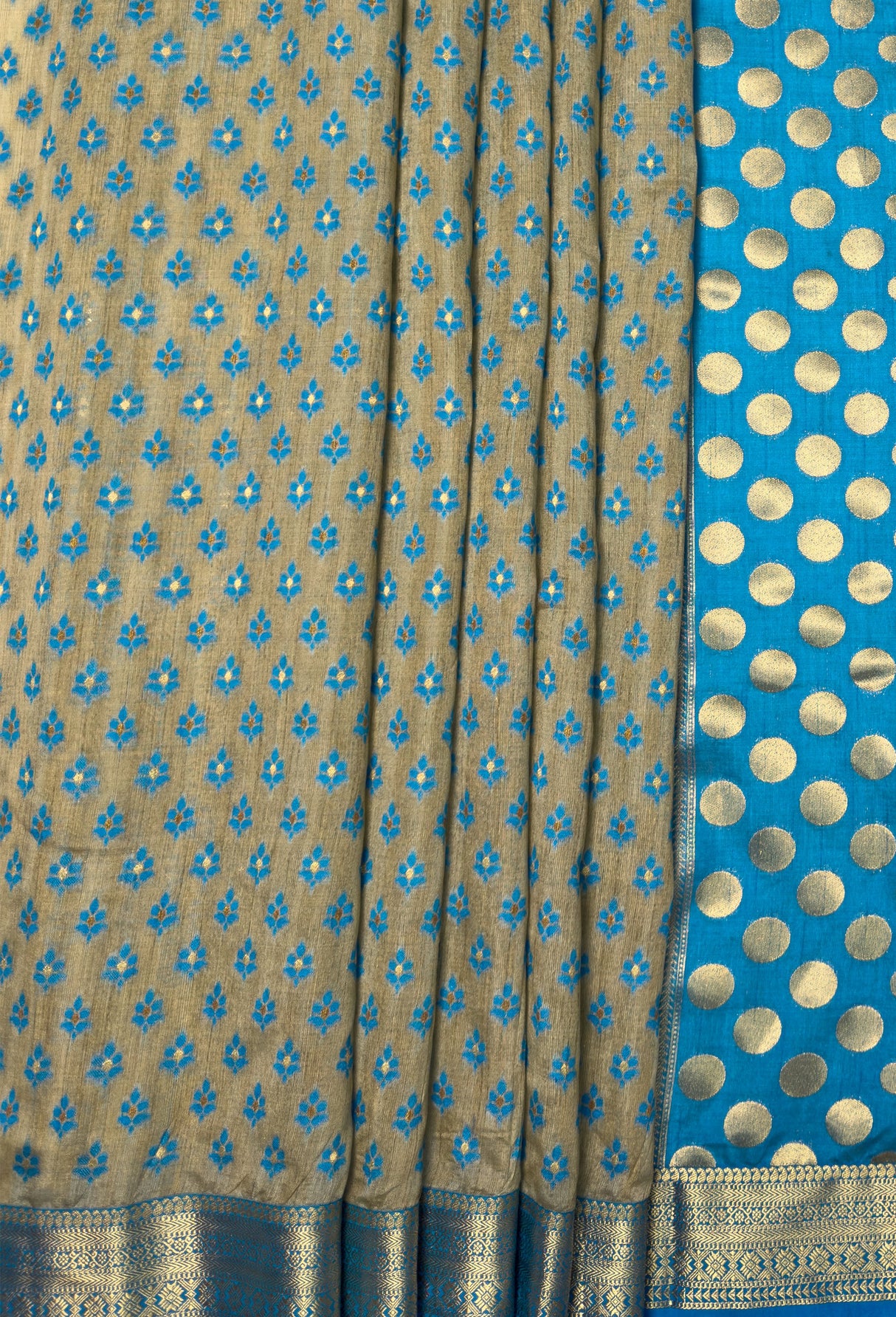 MIMOSA Ananda Banarasi Art Silk Saree — fleets shot full lifestyle