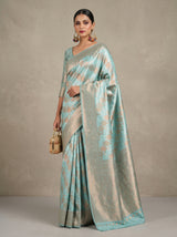 MIMOSA Ananda Kanjivaram Art Silk Saree — Full View