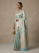 MIMOSA Ananda Kanjivaram Art Silk Saree — Pallu Detail