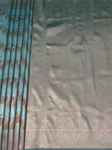MIMOSA Ananda Kanjivaram Art Silk Saree — pallu and zari work detail