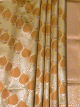 MIMOSA Mustard Kanjivaram Art Silk Saree — fleets shot full lifestyle
