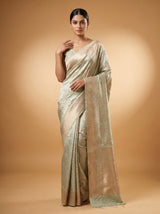 MIMOSA Ananda Kanjivaram Art Silk Saree — Full View