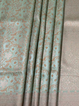 MIMOSA Olive Kanjivaram Art Silk Saree — fleets shot full lifestyle
