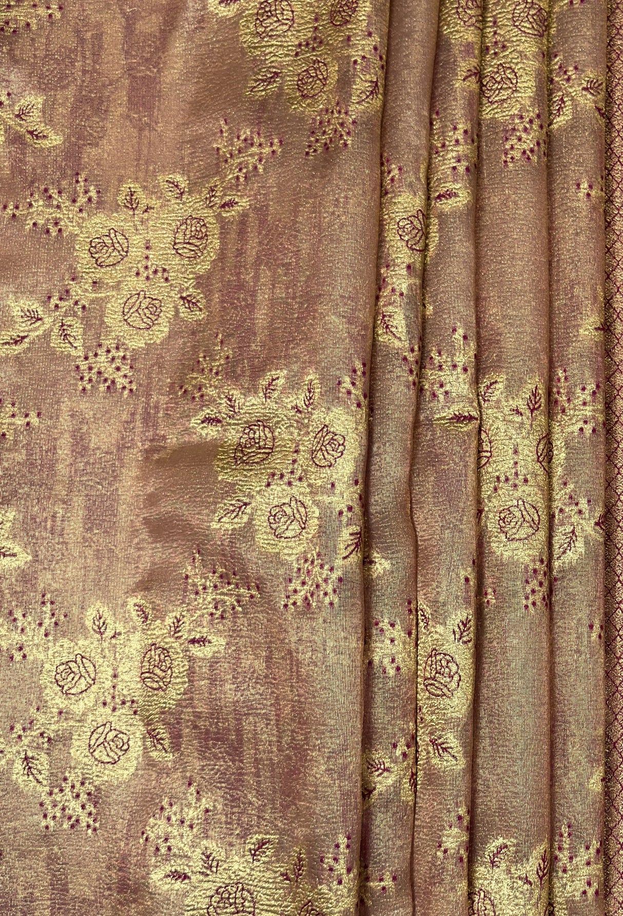 MIMOSA Magenta Banarasi Art Silk Saree — fleets shot full lifestyle
