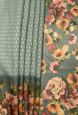 MIMOSA Pista Banarasi Art Silk Saree — fleets shot full lifestyle