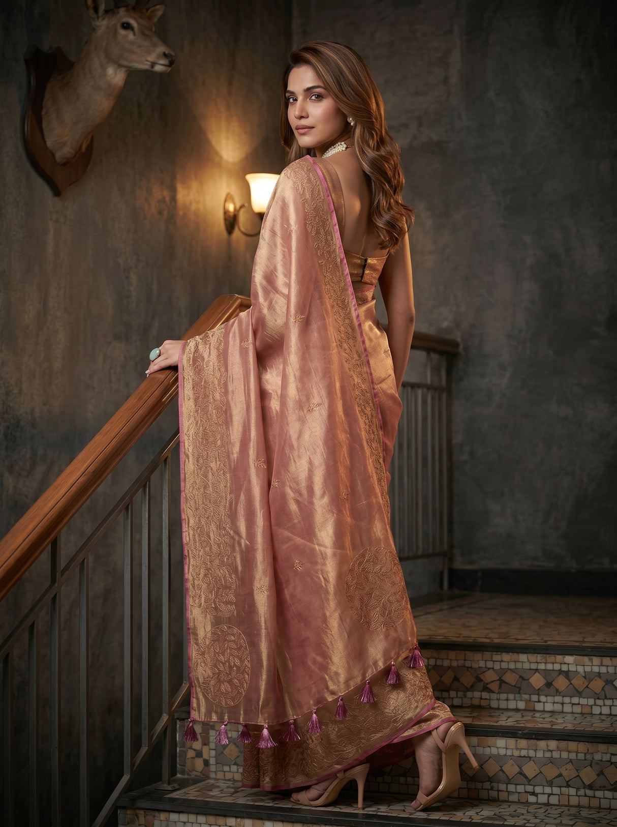 MIMOSA Saree Saree — pose 7 styling detail