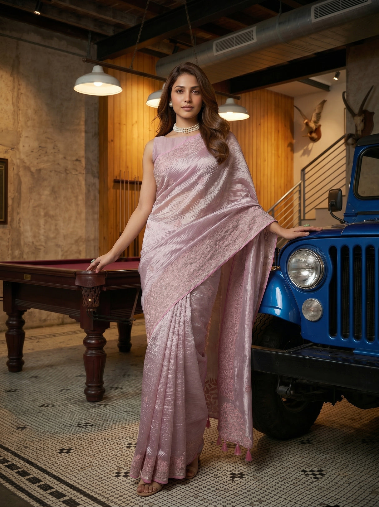 MIMOSA Saree Saree — pose 9 styling detail