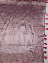 MIMOSA Saree Saree — pallu and zari work detail