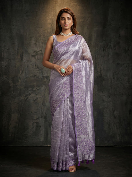 MIMOSA Saree Saree — front view on mannequin