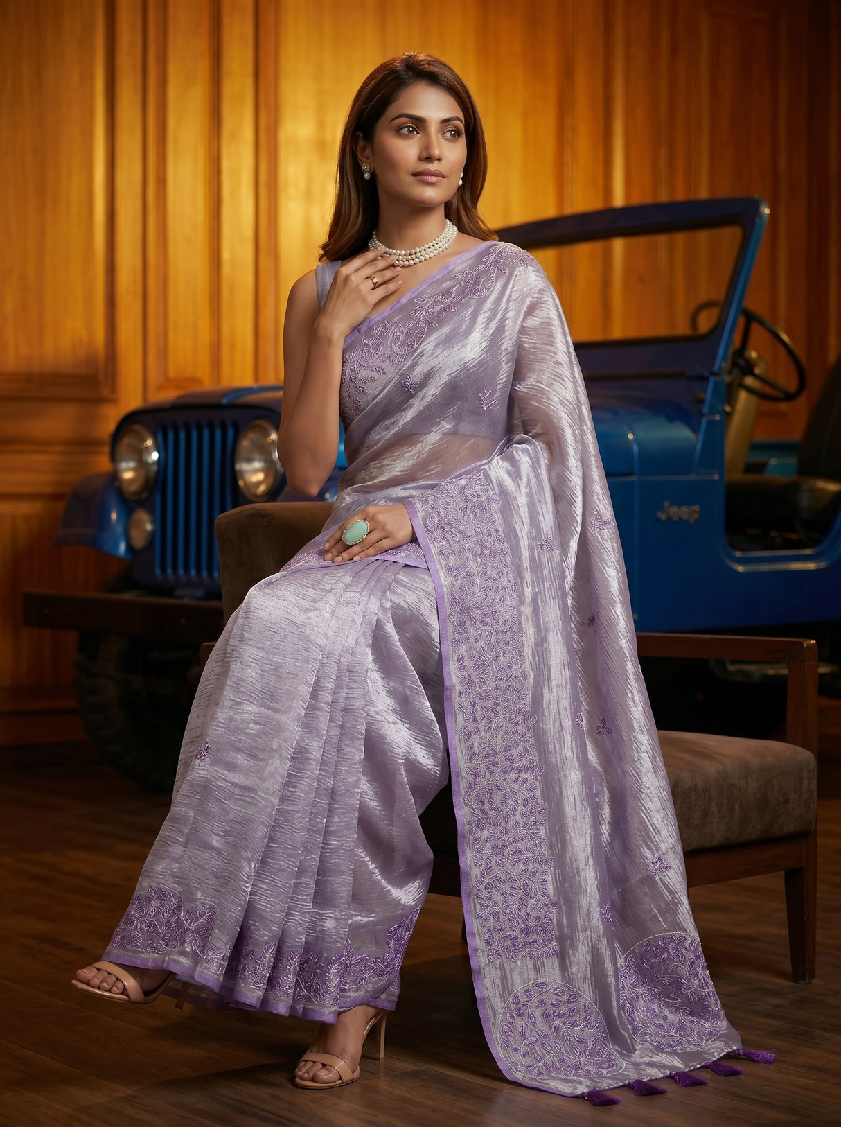 MIMOSA Saree Saree — pose 8 styling detail