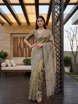 MIMOSA Magenta Saree Saree — pose 4 styling detail