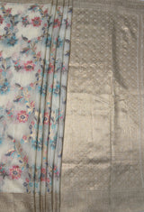MIMOSA Saree Saree — pallu and zari work detail