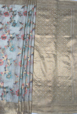 MIMOSA Saree Saree — pallu and zari work detail