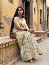 MIMOSA Saree Saree — pose 4 styling detail