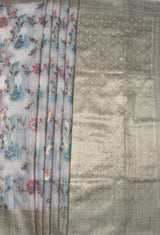 MIMOSA Saree Saree — pallu and zari work detail