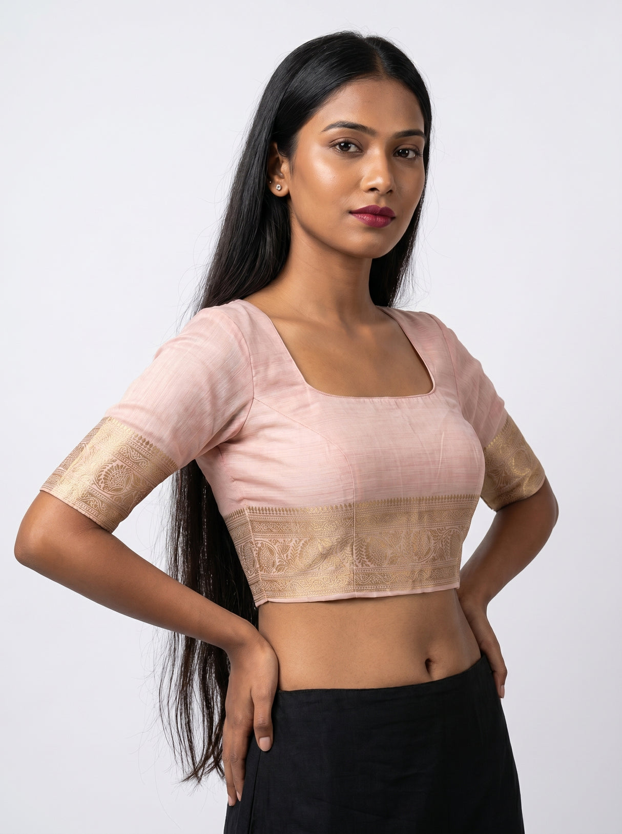MIMOSA Saree Saree — blouse close-up