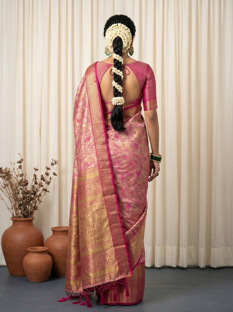 MIMOSA Saree Saree — pose 2 styling detail