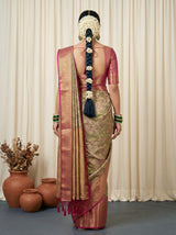 MIMOSA Saree Saree — pose 2 styling detail