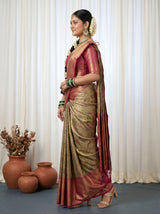 MIMOSA Saree Saree — pose 3 styling detail