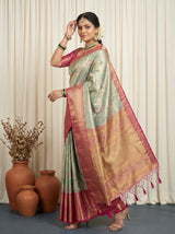 MIMOSA Saree Saree — pose 9 styling detail