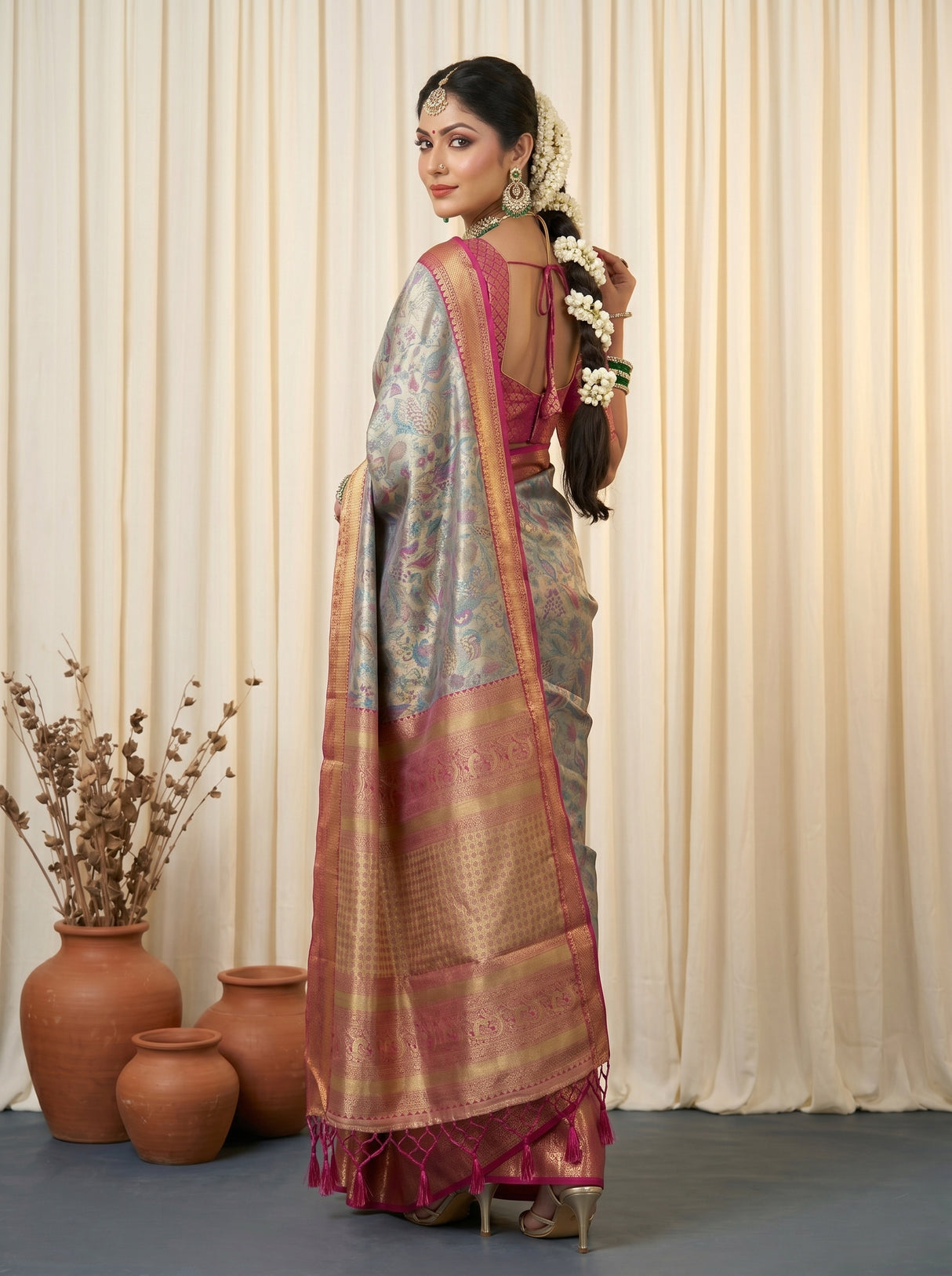 MIMOSA Saree Saree — pose 7 styling detail