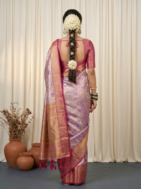 MIMOSA Saree Saree — pose 2 styling detail
