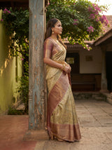 MIMOSA Saree Saree — pose 3 styling detail