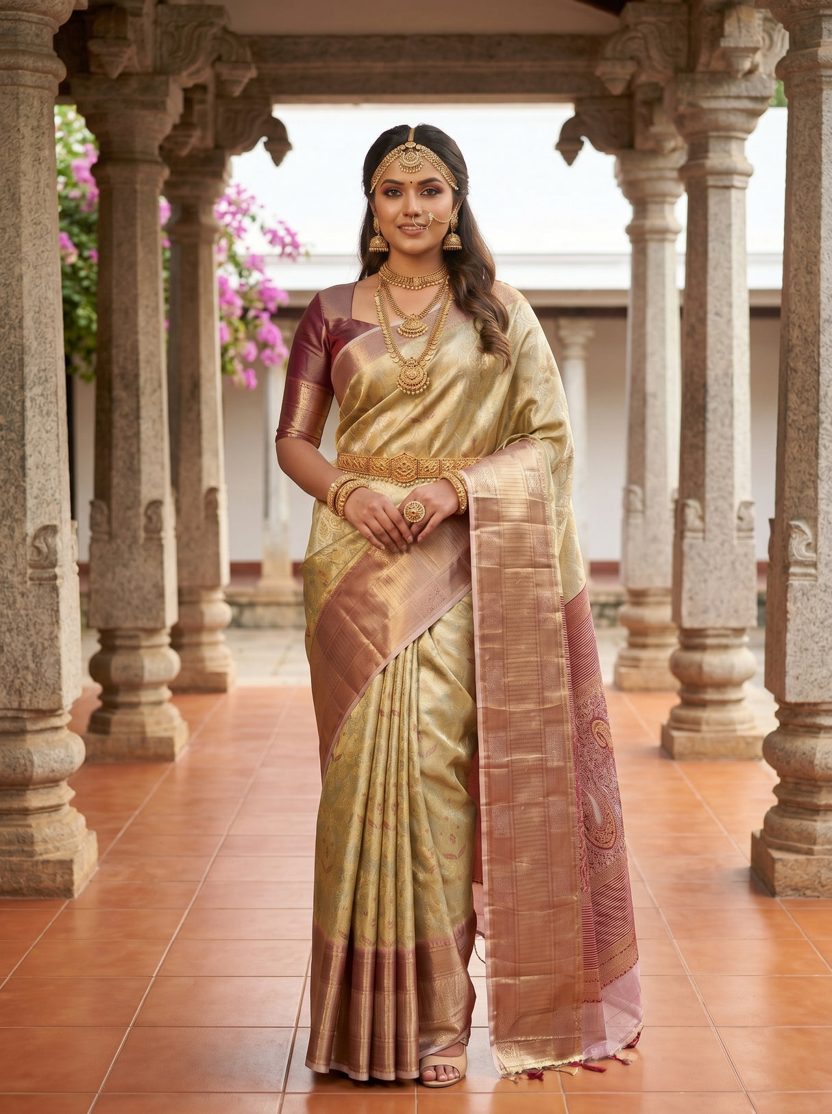 MIMOSA Saree Saree — pose 6 styling detail