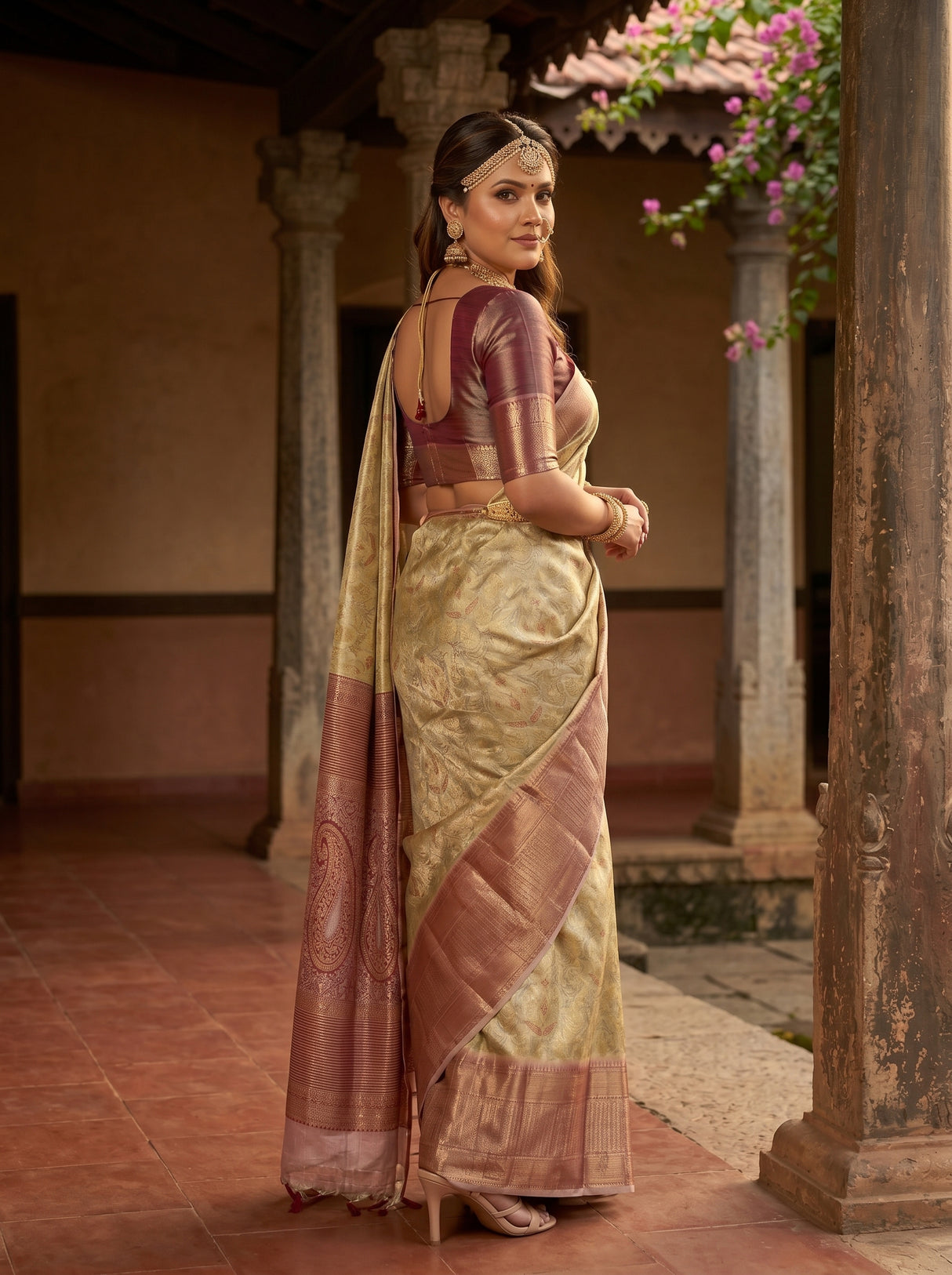 MIMOSA Saree Saree — pose 7 styling detail