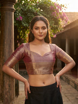 MIMOSA Saree Saree — blouse close-up
