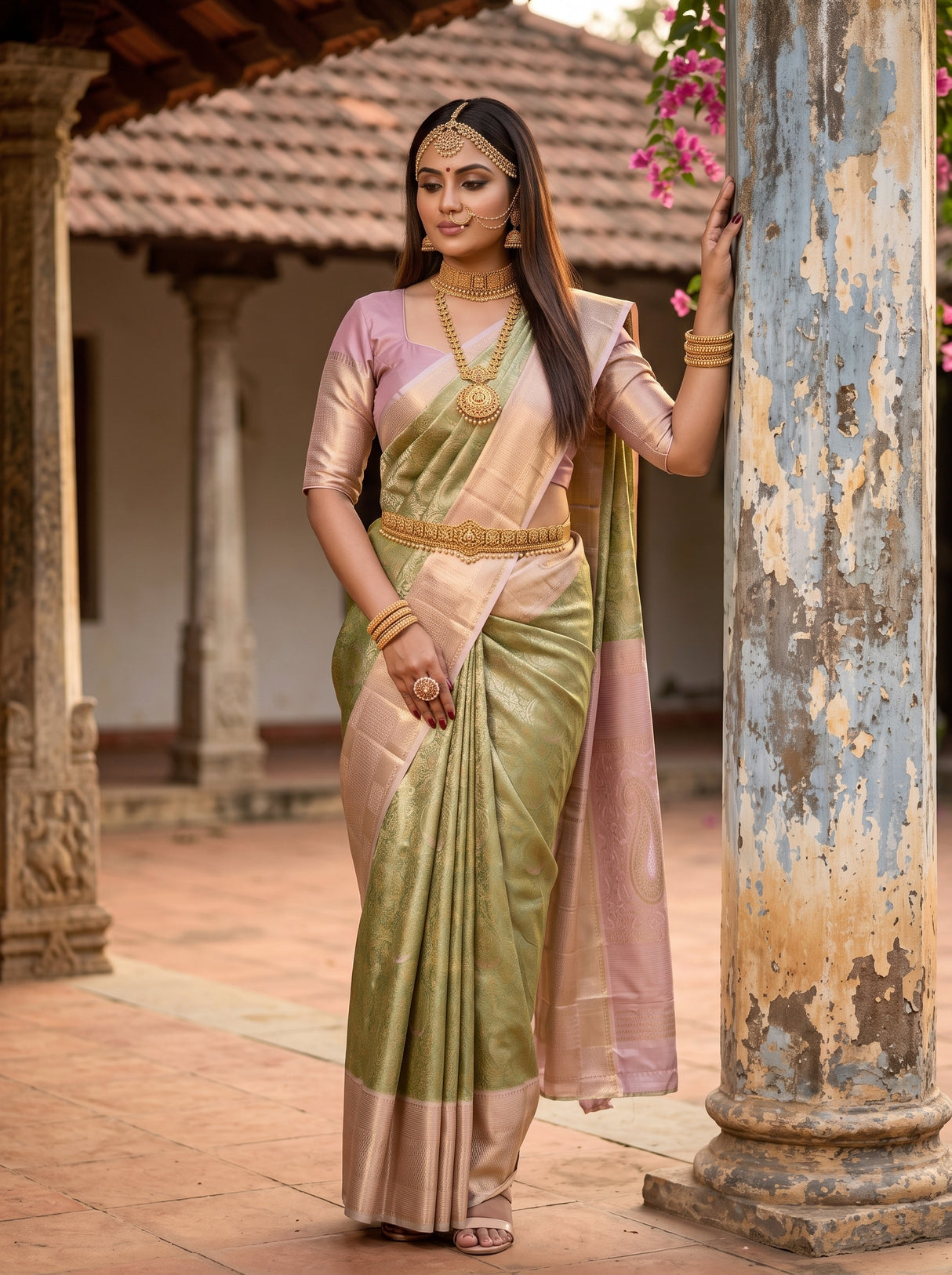 MIMOSA Saree Saree — pose 5 styling detail