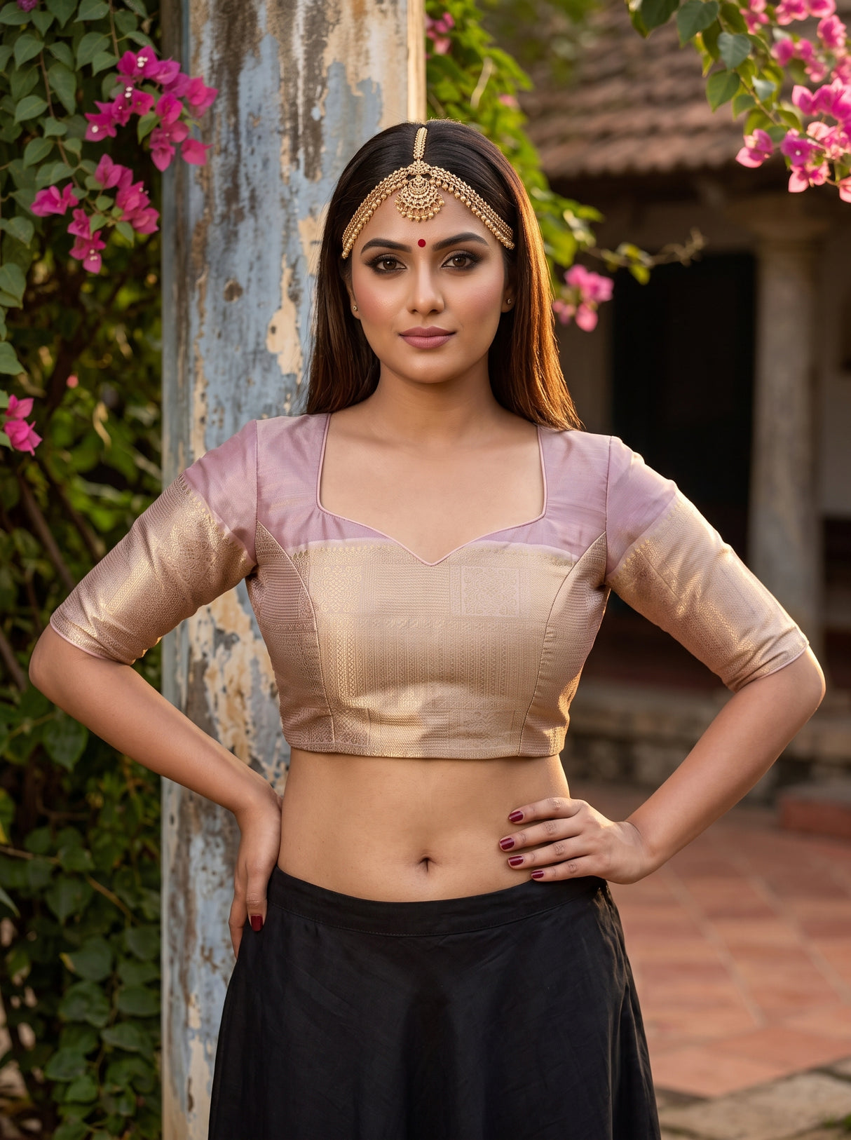 MIMOSA Saree Saree — blouse close-up