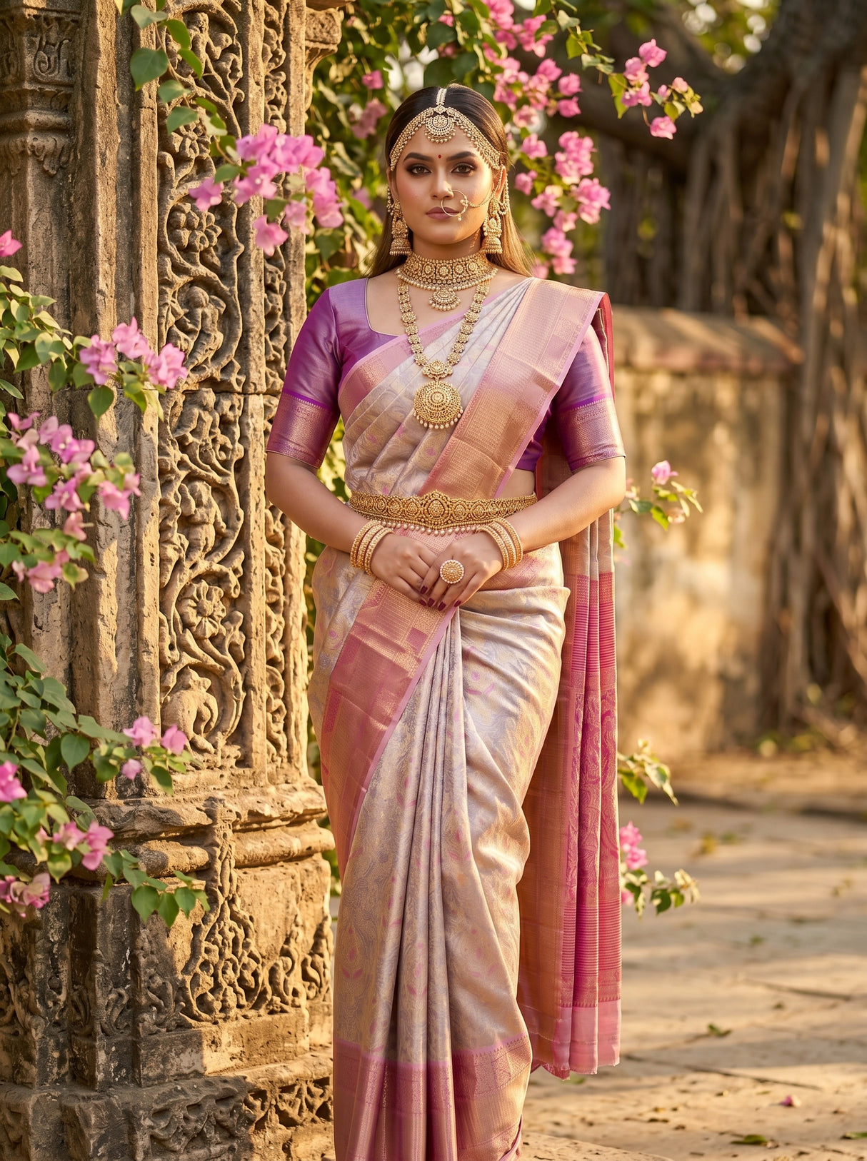 MIMOSA Saree Saree — pose 10 styling detail
