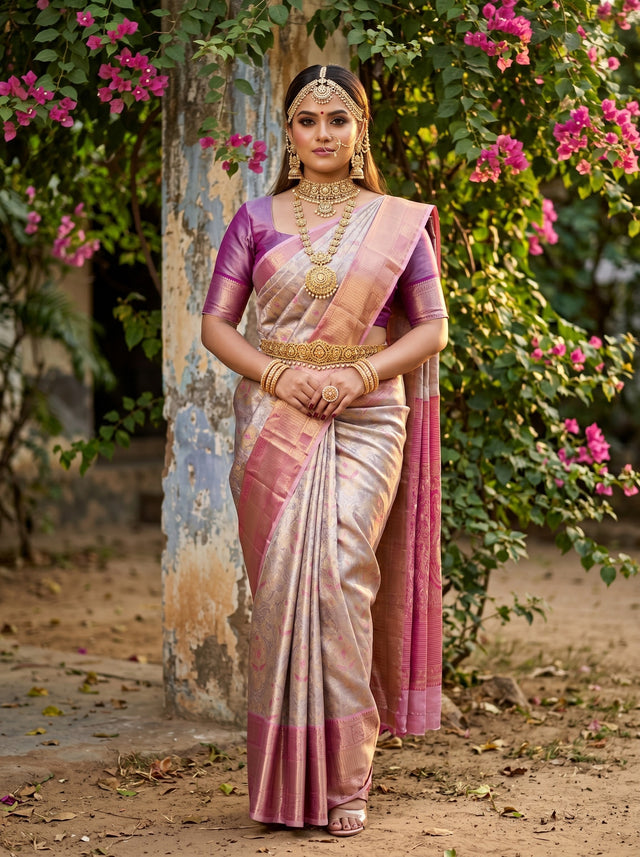 MIMOSA Saree Saree — front view on mannequin