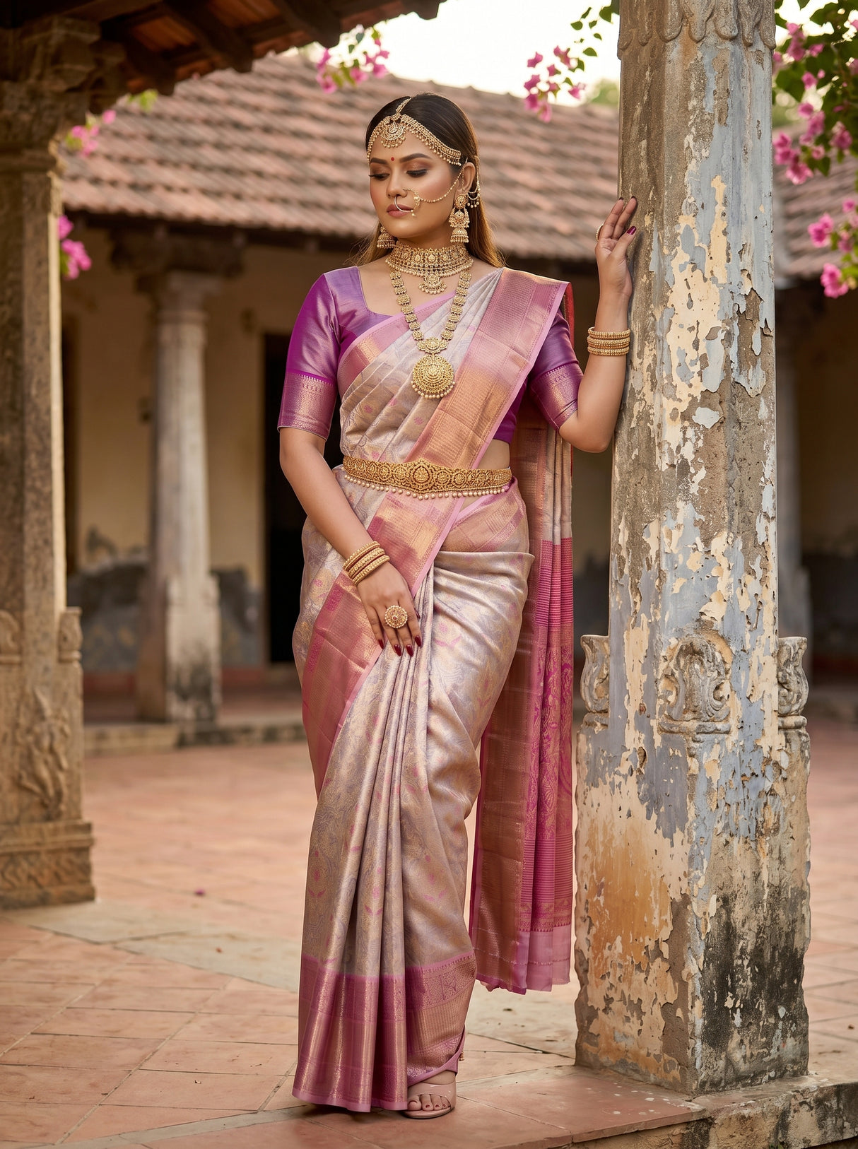 MIMOSA Saree Saree — pose 5 styling detail